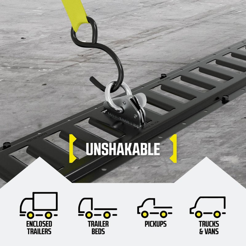 DC Cargo Mall Extra Heavy Duty Steel O-Ring (Pack of 10) 6000Lbs Break Strength - E Track Accessories Tie-Down Anchors for E-Track Tie-Down System - Image 4